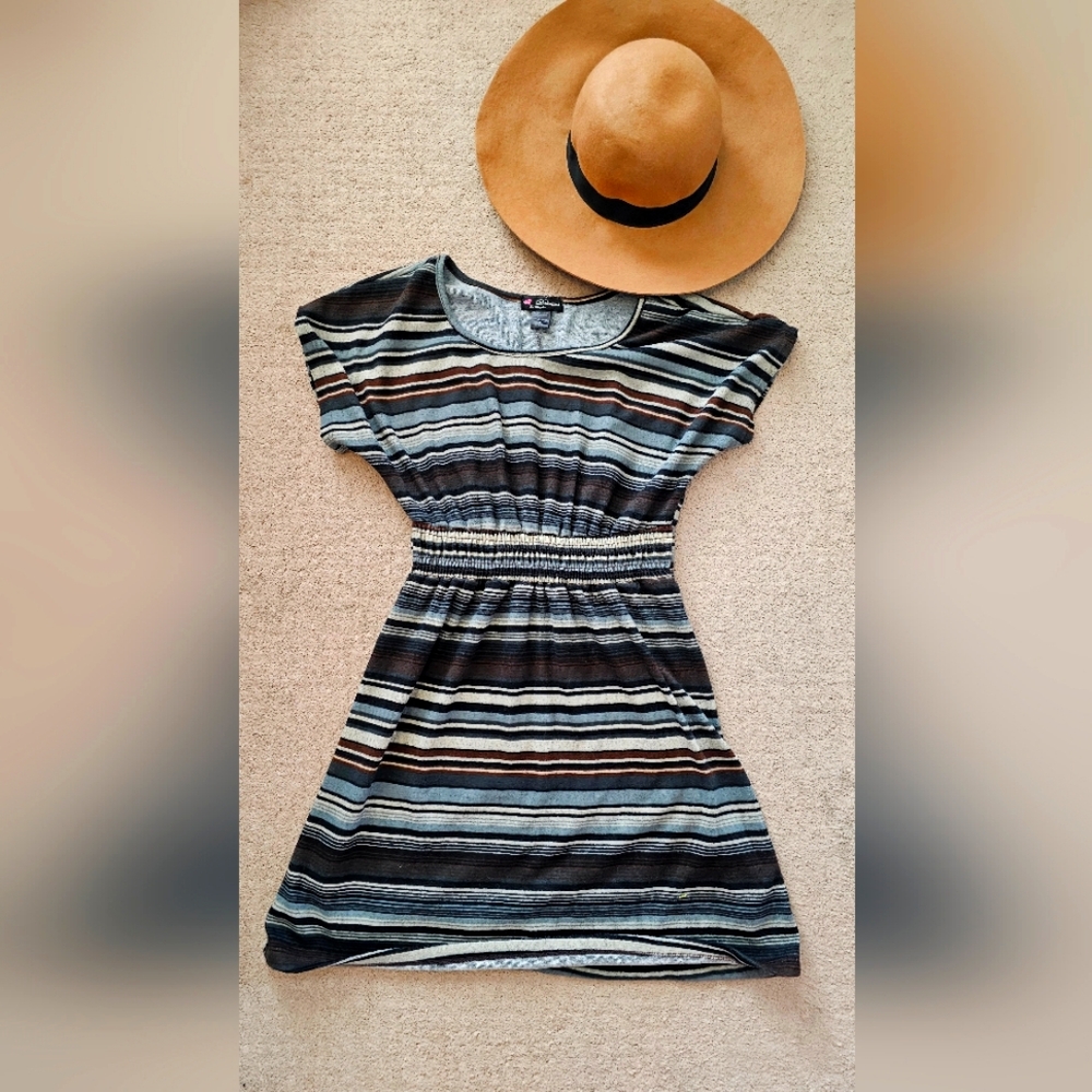 Striped Casual Dress